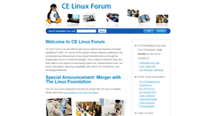 Desktop Screenshot of celinuxforum.org